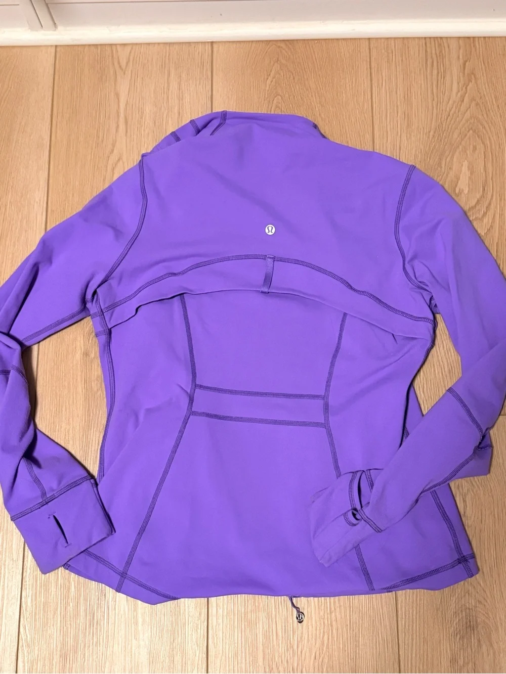 Lululemon vintage define Women’s Purple Full-Zip Athletic Jacket size 12 - Picture 3 of 5